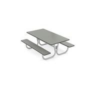Rörvik piknik-pöytä, massiivilaminaattia, 140x70 K53 cm