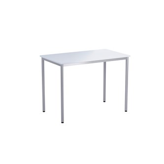 12:38 BX Pöytä Akustik Optimal Laminaatti, 120x70 cm, hopea jalusta