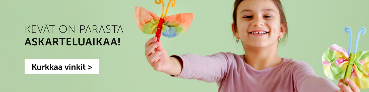 Klikkaa kevään askarteluvinkkeihin