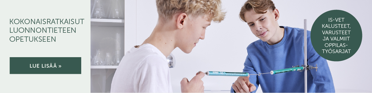 Klikkaa luonnontieteiden valikoimaamme
