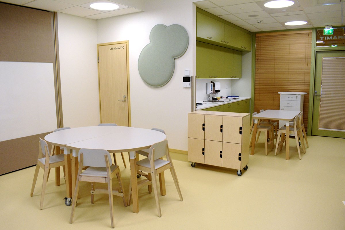 Ryhmätila Koivistoisen päiväkodissa