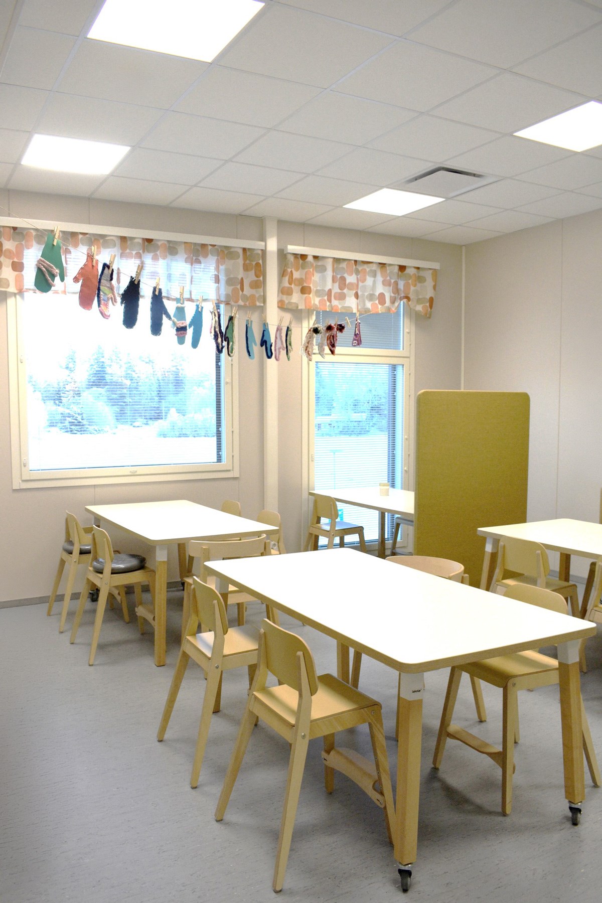 Ryhmätila Merikaarroon päiväkodissa