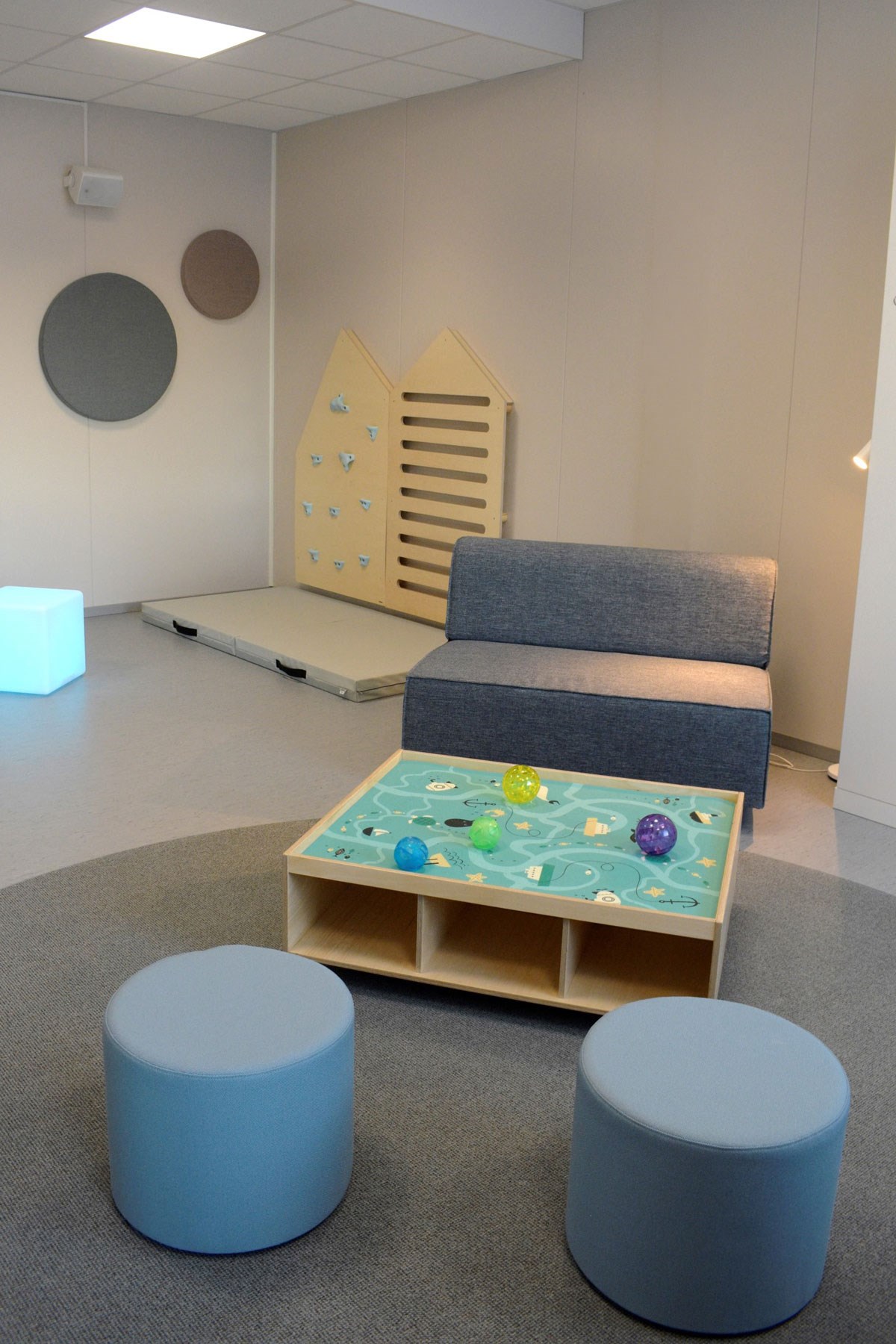 Leikkitilaa Merikaarron päiväkodissa