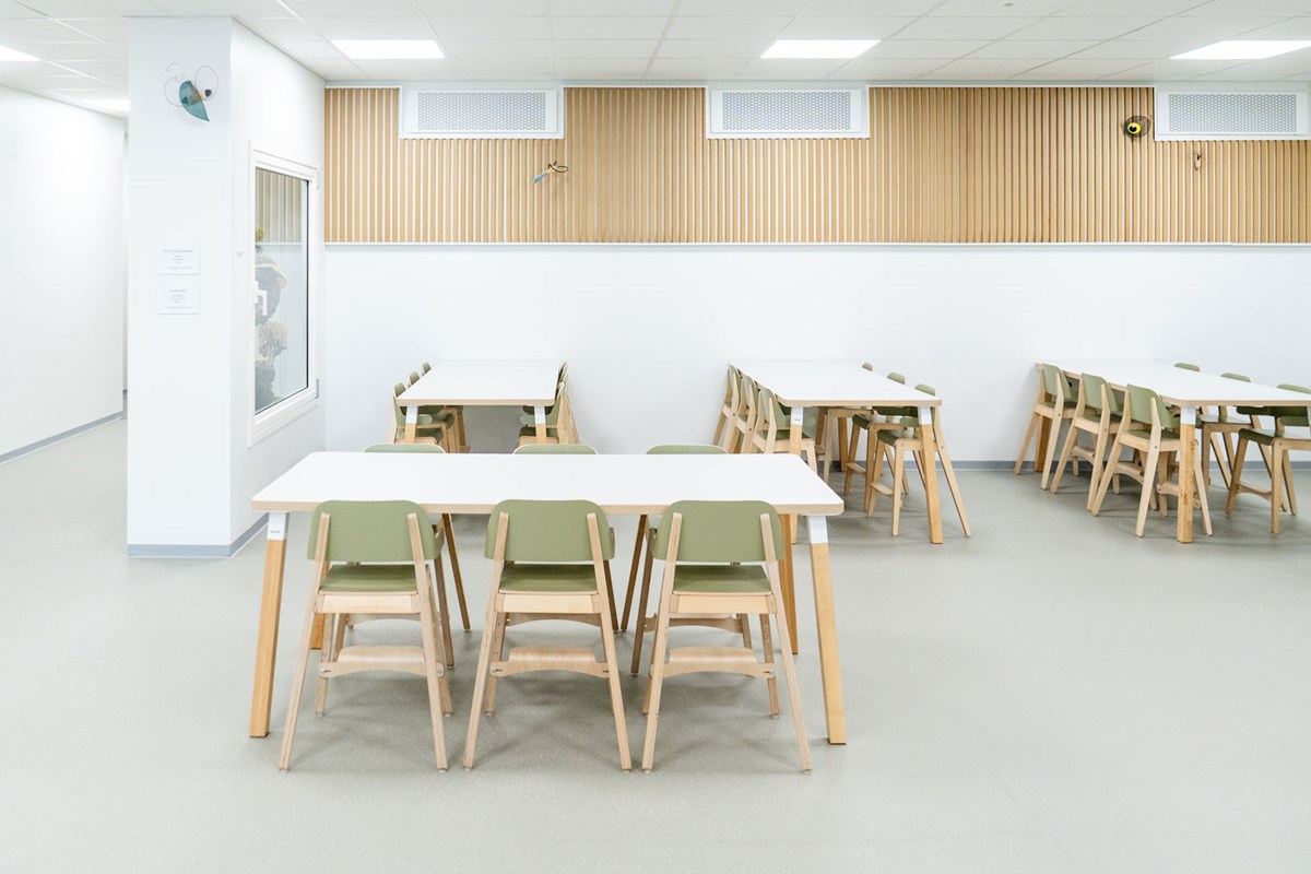 Pyörön päiväkodin ruokala