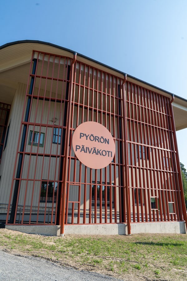 Pyörön päiväkoti julkisivu 2