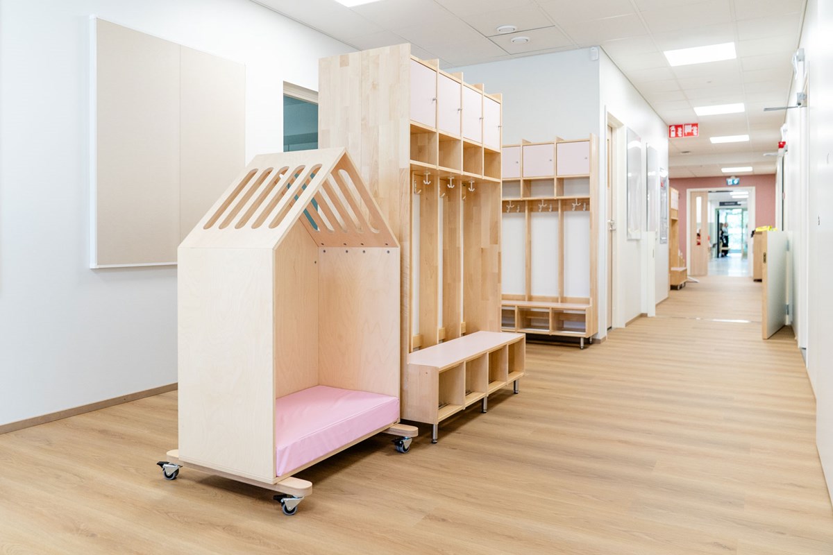 Eteistila Pyörön päiväkodissa