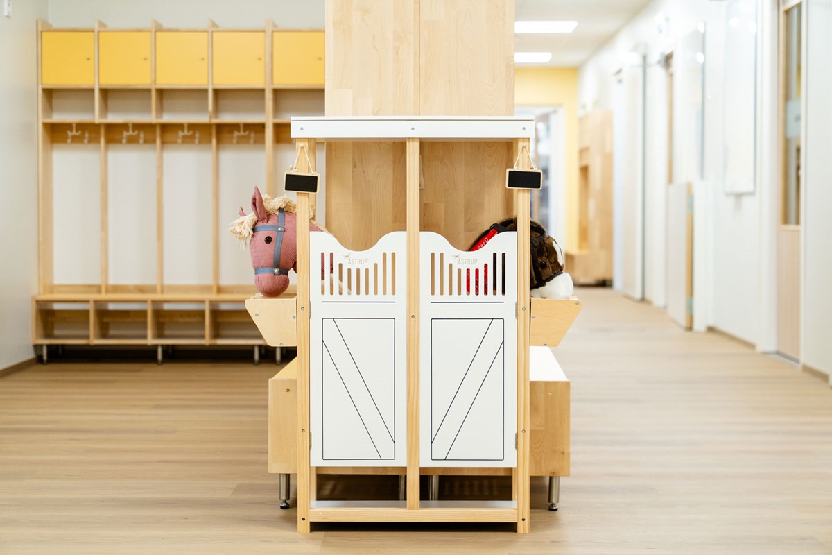 Eteistila Pyörön päiväkodissa