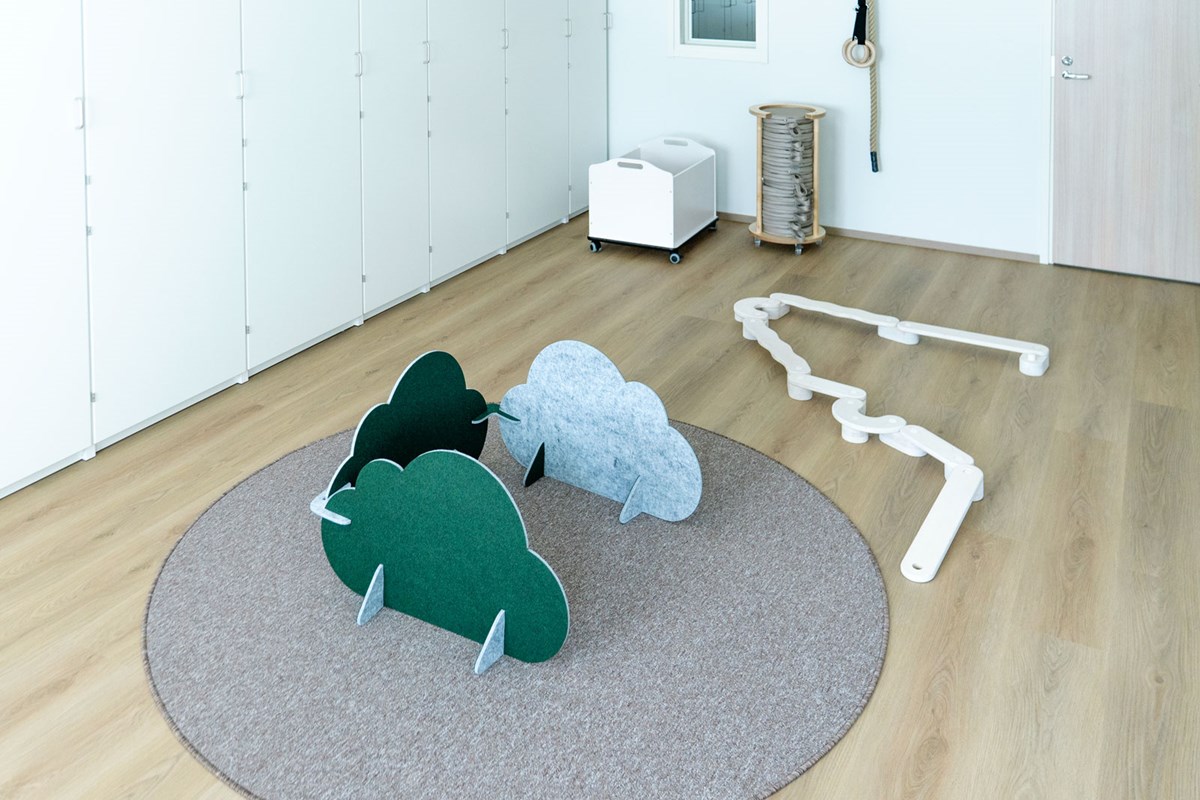 Nukkarissa on myös mahdollista puuhailuun ja liikkumiseen