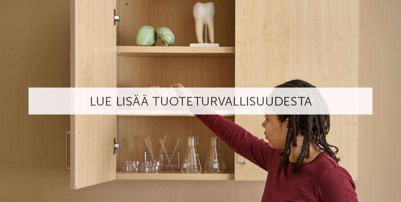 Lue lisää tuoteturvallisuudesta
