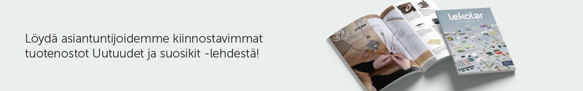 Löydä asiantuntijoidemme kiinnostavimmat  tuotenostot Uutuudet ja suosikit -lehdestä!