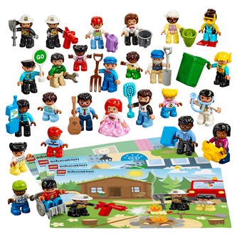 LEGO® Education hahmot, 44 osaa