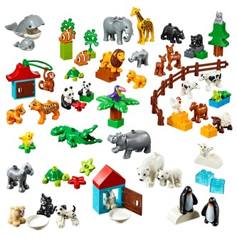 LEGO® Education eläimet, 90 osaa