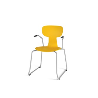Take -tuoli, large, kehäjalat ja käsinojat, IK 45 cm