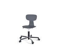 Take Alu -tuoli medium, kaasujousella ja pyörillä, istuinkorkeus 38 - 50 cm