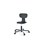 Take Alu -tuoli medium, kaasujousella ja pyörillä, istuinkorkeus 38 - 50 cm