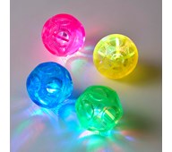 Pienet sensoriset välkkyvät pallot, 4 kpl