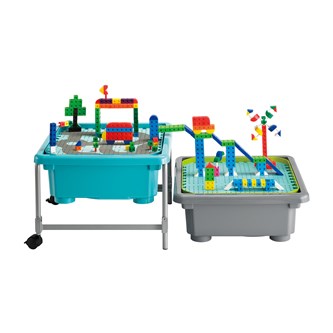 Numeroidut rakennuslevyt, 20 x 20 cm, 5 kpl