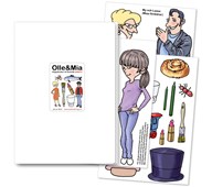 Olle & Mia Klippdockor & föremål paket 2