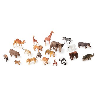 Schleich villieläimet, 20 kpl