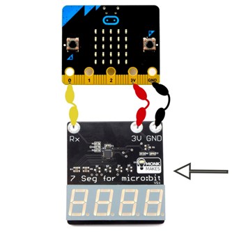 Micro :bit 7-segmenttinäyttö