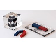 Magneettikenttälevy rautaviilajauheella