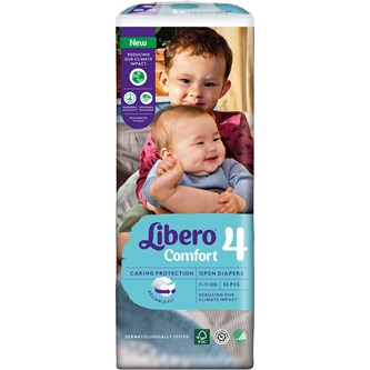 Vaipat Libero Comfort 4, 4 x 52 kpl