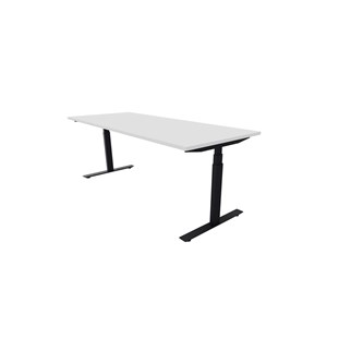 Chat FSC työpöytä DL BX 200x80 cm, musta jalusta