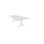 Talk neuvottelupöytä 240x90/120 cm, puolisuunnikas, valkoinen T-jalusta