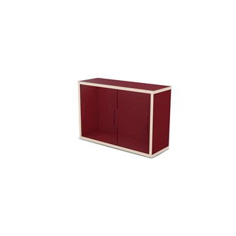 Fixa vitriinikaappi 2:1, seinämalli, plexiliukuovet, S20 cm