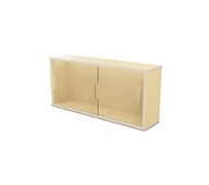 Fixa vitriinikaappi 3:1, seinämalli, plexiliukuovet, S20 cm