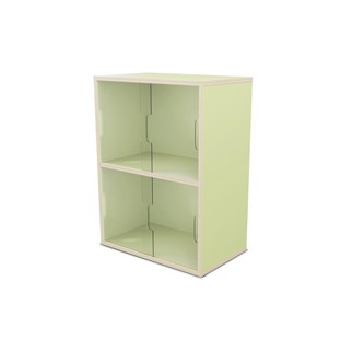 Fixa vitriinikaappi 2:2, plexiliukuovet, S36/46 cm