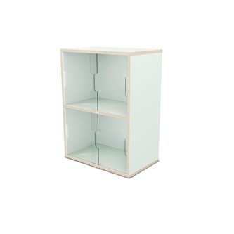 Fixa vitriinikaappi 2:2, plexiliukuovet, S36/46 cm