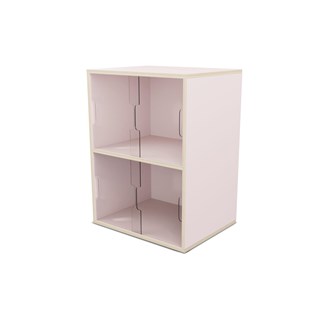 Fixa vitriinikaappi 2:2, plexiliukuovet, S36/46 cm