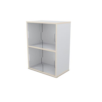 Fixa vitriinikaappi 2:2, plexiliukuovet, S36/46 cm