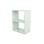 Fixa vitriinikaappi 2:2, plexiliukuovet ja -takaseinä, S36/46 cm