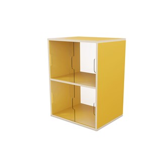 Fixa vitriinikaappi 2:2, plexiliukuovet ja -takaseinä, S36/46 cm