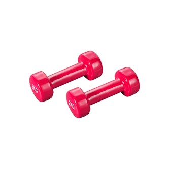 Käsipainot, vinyylipäällyste, pari