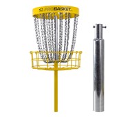 Frisbeegolfmaali Pro Basket Elite, maa-asennus