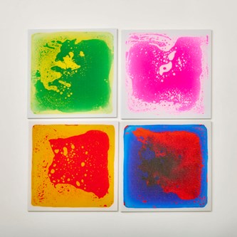 Sensoriset lattialaatat 30x30 cm, 4 kpl