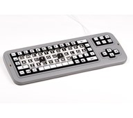 Clevy-näppäimistö, kontrastinäppäimet