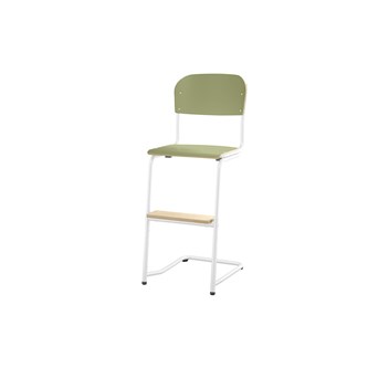 Matte FSC BX -tuoli, IK 45/63 cm, pieni istuin, valkoinen jalusta