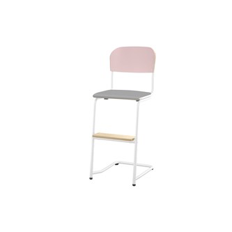 Matte FSC BX -tuoli, IK 45/63 cm, pieni istuin, valkoinen jalusta