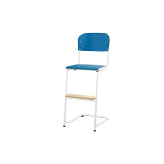 Matte BX -tuoli, IK 45/63 cm, pieni istuin, valkoinen jalusta