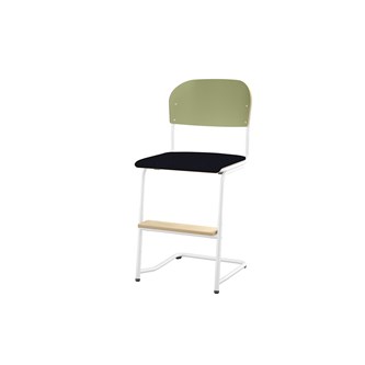Matte FSC BX -tuoli IK 45/63 cm, iso istuin, valkoinen jalusta