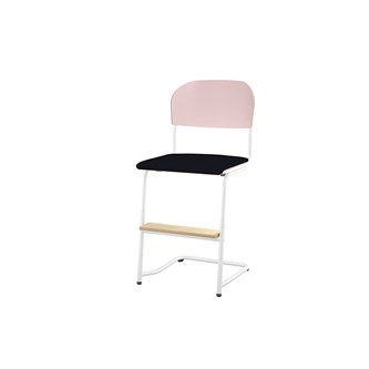 Matte FSC BX -tuoli IK 45/63 cm, iso istuin, valkoinen jalusta