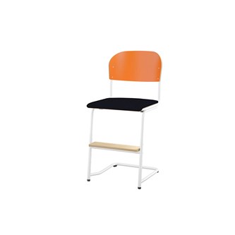 Matte FSC BX -tuoli IK 45/63 cm, iso istuin, valkoinen jalusta
