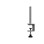 Kiiinnitystarvikkeet Enkel -pöytäsermiin, päälle asennus, L 100–140 cm, 2 kpl