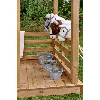 Keppihevonen, 80 cm, valkoinen