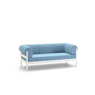 Morgan sohva, valkoinen, 3h
