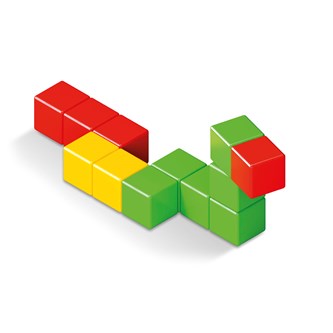 Geomag taikakuutiot, kierrätysmuovia, 24 osaa